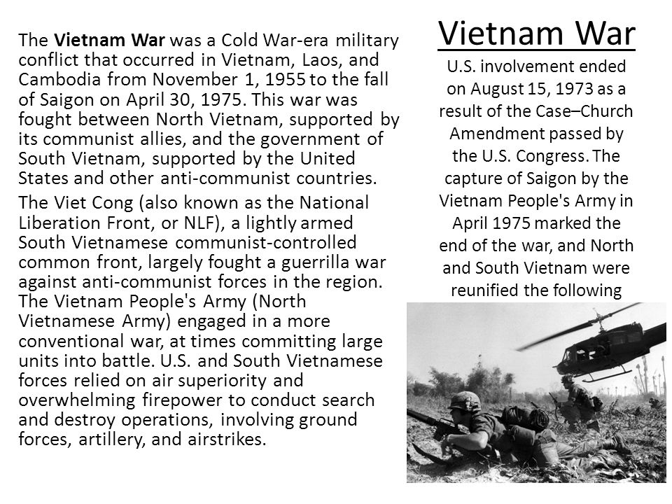 An analysis of the involvement of us in the vietnam war